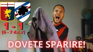 Genoa  Sampdoria 67 dcr MI FATE VOMITARE UMILIATI FACCIAMO CAGAR£ VERRETE RICORDATI COSI [upl. by Hteik]