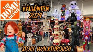 Home Depot NEW Halloween Decor 2024 Full Store Walkthrough Awesome New items [upl. by Ecirtel316]