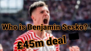 who is Benjamin Sesko £45m deal [upl. by Darian]