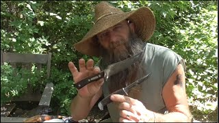 Making MONEY on KNIVES with a Ol Mountain Trader knife mountainman woodcraft bushcraft woodsman [upl. by Rambow]