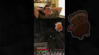 twerky turkey scares twizty  twizted Twitch minecraft minecraftmemes jumpscare [upl. by Hugibert]