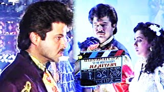 quotPratikarquot OnLocation  Anil Kapoor Madhuri Dixit  Flashback Video [upl. by Aiciled680]