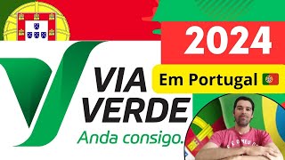 COMO TIRAR VIA VERDE EM PORTUGAL [upl. by Noiwtna]