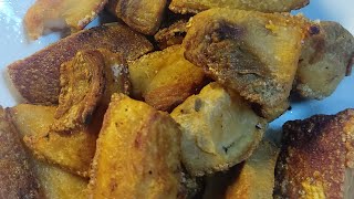 Low CarbKeto Chicharon Bagnet Ang sarap [upl. by Samaj116]