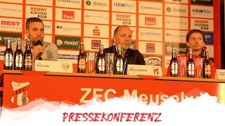 PRESSEKONFERENZ NACH DEM SPIEL  ZFC Meuselwitz vs Greifswalder FC [upl. by How]