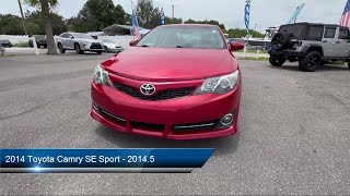 2014 Toyota Camry SE Sport  20145 Tampa St Petersburg Sarasota Ruskin Bradenton Orlando [upl. by Emie]