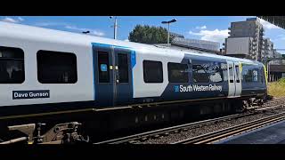 Trains at Clapham Junction 21082023 [upl. by Akinas]