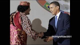 Obama Meets Qaddafi [upl. by Gurevich27]