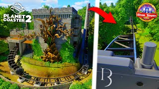 Thirteen Planet Coaster 2 Recreation POV  Alton Towers [upl. by Chesney127]