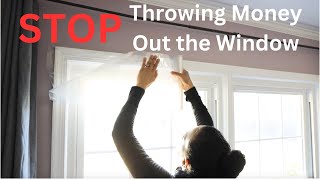 How to Insulate Your Windows This Fall and Winter  Thrift Diving [upl. by Nnahs]