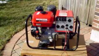 Honda EG3500 generator test [upl. by Adhamh]