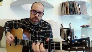 Io non piango  F Calfano  Home Made Acoustic Cover [upl. by Messing718]