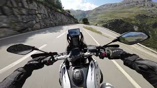 From Furka Pass to Grimsel Pass Switzerland Part 2 Yamaha Tenere 700 [upl. by Ttelrahc]