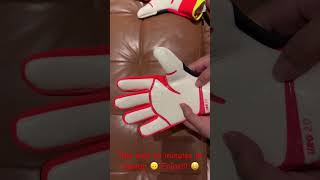 Unboxing Professional goal keeper gloves Adidas predator gloves shorts asmr adidas goalkeeper [upl. by Coshow]