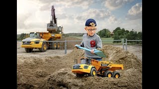 Volvo Construction Equipment  Volvo A60H Kids Toy  Articulated Hauler [upl. by Naraj]