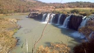 Waterfall  Hart Hill Falls  Tugela River  Top of the Falls  Colenso [upl. by Ettenor]