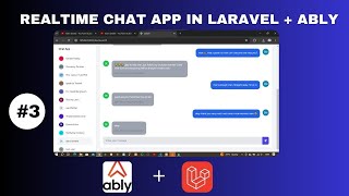 Creating a Realtime Chat App in Laravel 11 amp Ably  Creating Private Channels  part 3 [upl. by Bradshaw]