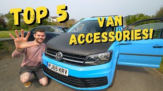 Top 5 Must Have Volkswagen Caddy Accessories [upl. by Letch886]