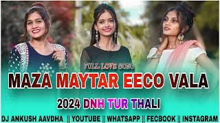 VAYDA  MAZA MAYTAR EECO VALA NEW GAVTHI FULL LOVE SONG DNH TUR THALI 2024 DJ ANKUSH AAVDHA [upl. by Ardeahp]