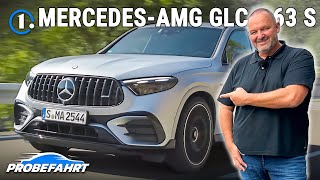 MercedesAMG GLC 63 S EPerformance im Test Monster Mash  PROBEFAHRT [upl. by Xilef]