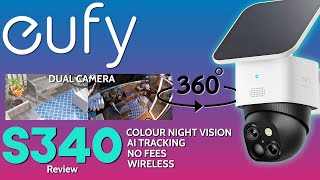 Eufy SoloCam S340  The Smartest Outdoor Security Camera we have Tested [upl. by Elleina]