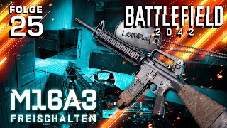 M16A3 freischalten mit Granatwerfer 25 🔥 Battlefield 2042 [upl. by Phelips]