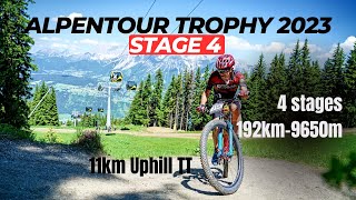 Alpentour Trophy 2023 Stage 4  5wkg uphill TT 🥉 [upl. by Onihc]