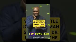 WHAT APOSTLE JOSHUA SELMA N SAID ABOUT DRPAUL ENENCHE apostlejoshuaselman drpauleneche [upl. by Willing]