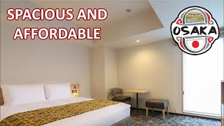 Spacious room at Tokyu Stay Honmanchi Osaka Close to Dotonbori [upl. by Kihtrak]