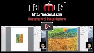 Scanning with Image Capture 1364 [upl. by Nekal]