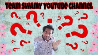 Team Swamy YouTube channel  Od 18 REALITY Birthday  tanukuabbayi [upl. by Tsew]