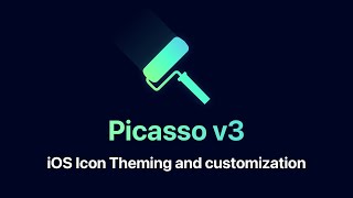 Picasso v3 Trailer  Free forever iOS Icon Theming and more [upl. by Gettings]