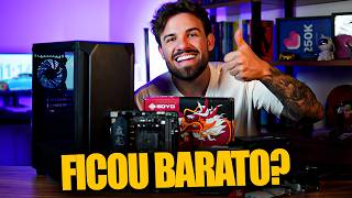 QUANTO CUSTA UM PC GAMER PRA RODAR GTA 6 MONTEI NA PRATICA [upl. by Ynnahc]