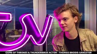 Thomas Sangster being British for 2 minutes straight [upl. by Downs]