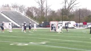 Mens Lacrosse vs Villanova Highlights [upl. by Aihpledalihp]