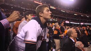 A night at the ballpark  Giants World Series 2014 [upl. by Tram625]