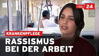 Nach Umschulung in Berlin Krankenpflegerin erlebt Rassismus [upl. by Stetson]