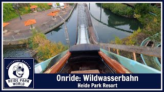 Onride quotWildwasserbahnquot im Heide Park Resort 2023  POV 4K 60FPS [upl. by Yelsew310]