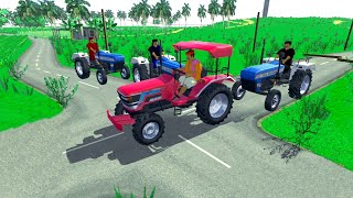 Tractor trali game  Indian tractor driving 3d  Tractor trali  Tractor wala video  31 Game [upl. by Syah]