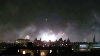 New Year Fireworks in Stockholm 01012023 [upl. by Nyrual366]