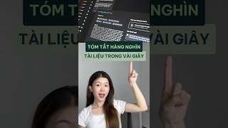 Tóm tắt tài liệu bằng AI congcuai [upl. by Nnayelhsa]