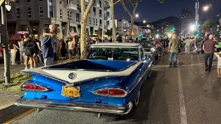 GLENDALE CALIFAS CRUISE NIGHT✌🏽 [upl. by Adigirb]