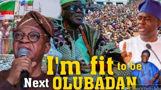 NEW OLUBADAN DESIGNATE BREAKS SILENCE READY FOR CORONATION OYETOLA STONES OSUN PDP [upl. by Olimac824]