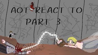 AOT React to Eren Yeager Part 3 SEASON 4 [upl. by Ronel]