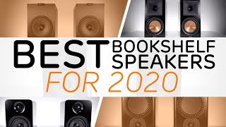 Best Bookshelf Speakers To Buy In 2020 [upl. by Fransisco]