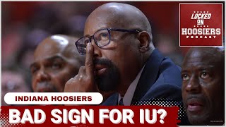 This could be a BAD SIGN for Indiana Basketball recruiting  Indiana Hoosiers Podcast [upl. by Irdua]