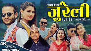 Jureli जुरेली New Nepali song 20802023  Paradarshi Kharel amp Sharada Rasaili ft Abhishek amp Juna [upl. by Vokaay]