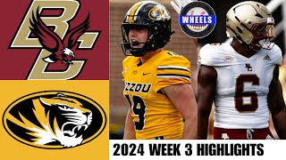 6 Missouri vs 24 Boston College  Full Game Highlights  2024 College Football Highlights [upl. by Rania]