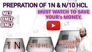 1n and n10 hcl preprationhaemoglobinsahlis hb methodIntroductionHb testacid Haematinesolution [upl. by Georges784]