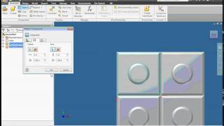 Autodesk Inventor 2010 Lesson 19 Creating assemblies quickly using the pattern and mirror tools [upl. by Vilhelmina]